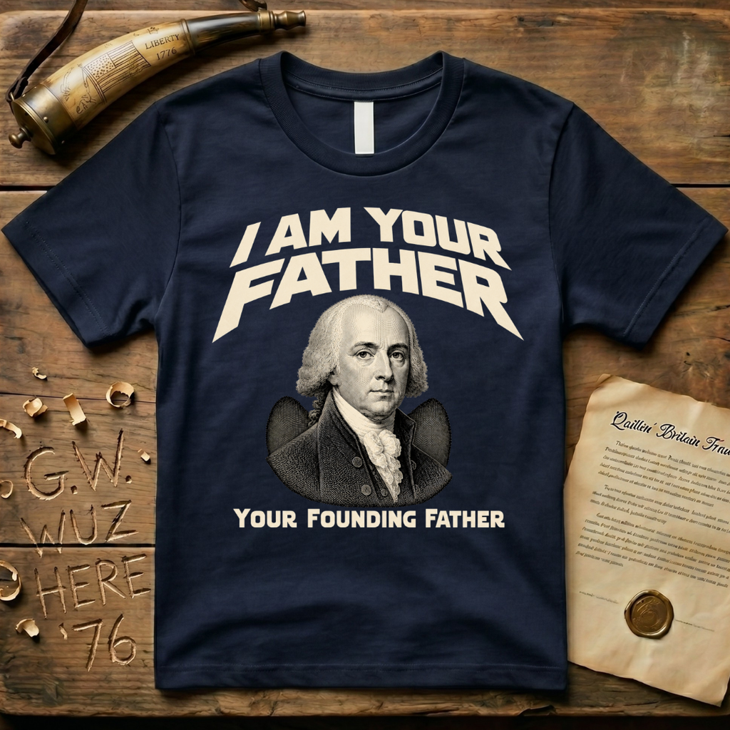 James Madison I Am Your Founding Father Dark Father's Day T-Shirt