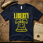 Grunge Liberty Bell 90's Design Dark T-Shirt