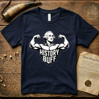 History Buff Flexing George Washington Minimalist T-Shirt