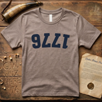 Navy Blue Upside Down 1776 T-Shirt