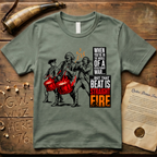 When You're In The Middle of a Revolutionary War But That Beat is Straight Fire Crazed Light T-Shirt