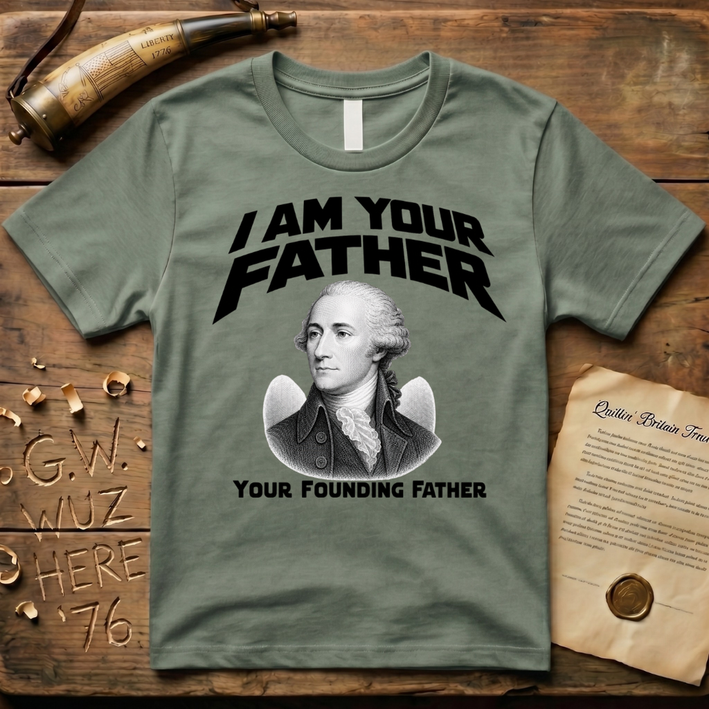John Jay I Am Your Founding Father Light Father's Day T-Shirt