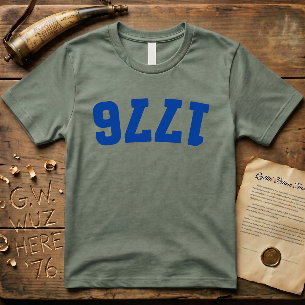 Royal Upside Down 1776 T-Shirt