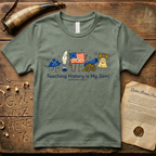 Teaching History is My Jam School Teacher Light T-Shirt