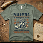 Paul Revere the Original Content Creator Viral By Dawn #MidnightPost T-Shirt