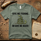 Give Me Fishing or Give Me Death Light Lure T-Shirt