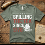 Spilling The Tea Since 1773 Vintage Distressed Boston Tea Party T-Shirt