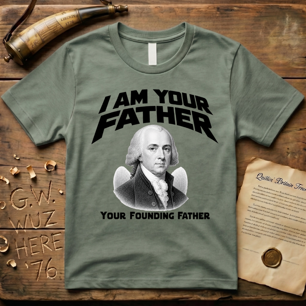 James Madison I Am Your Founding Father Light Father's Day T-Shirt