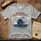 The Original Exit Strategy 1776 Independence Division T-Shirt