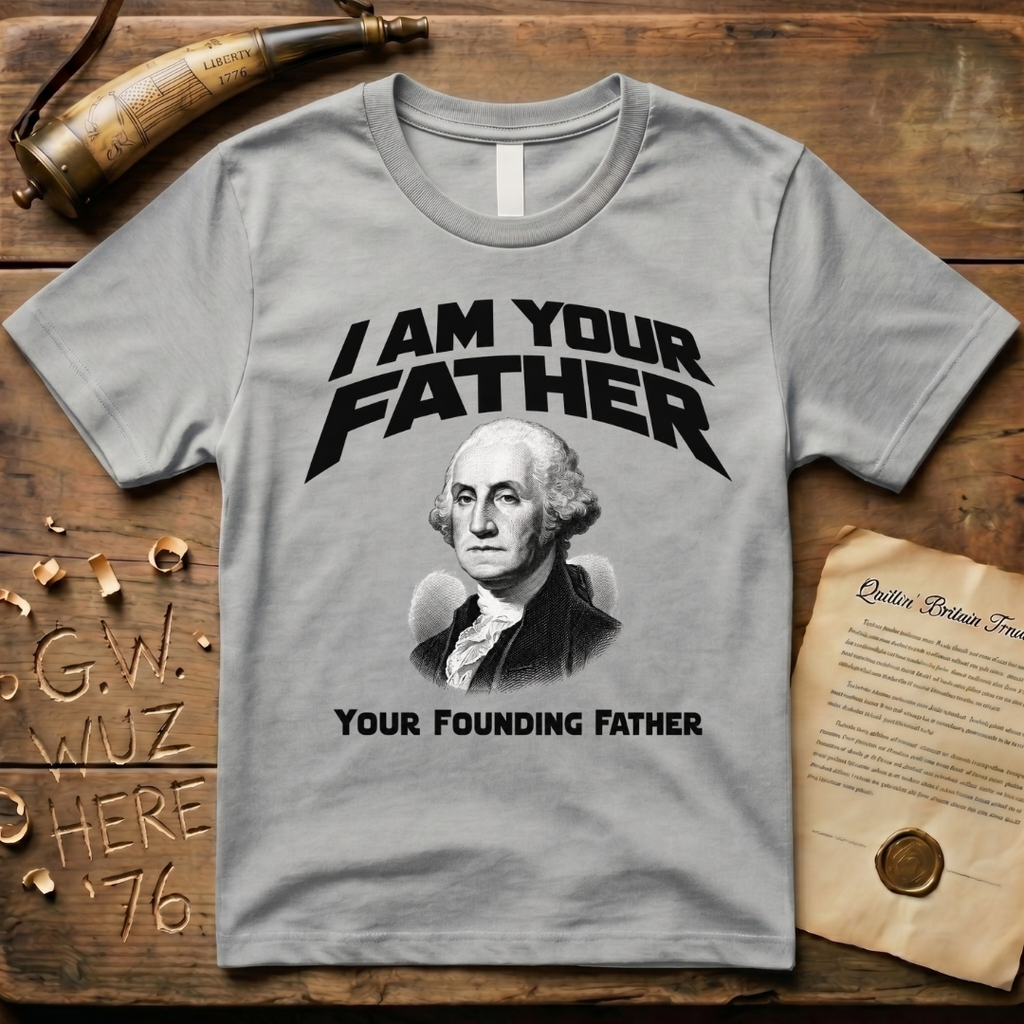 George Washington I Am Your Founding Father Light Father's Day T-Shirt