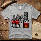 When You're In The Middle of a Revolutionary War But That Beat is Straight Fire Crazed Light T-Shirt