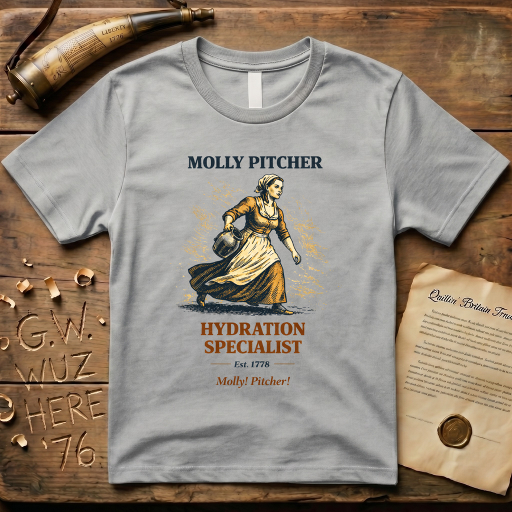 Molly! Pitcher! Hydration Specialist Est. 1778 T-Shirt