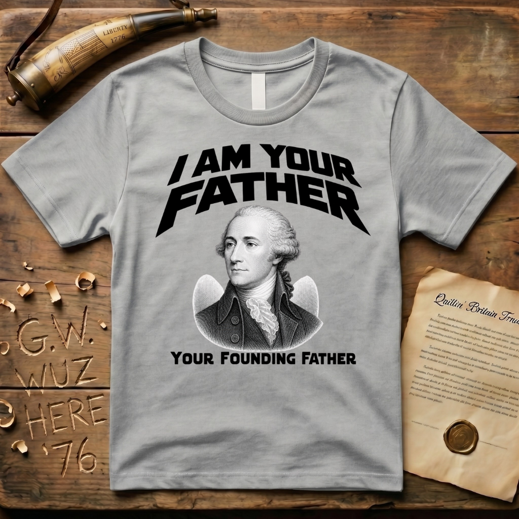 John Jay I Am Your Founding Father Light Father's Day T-Shirt