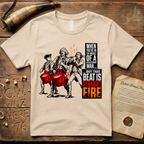 When You're In The Middle of a Revolutionary War But That Beat is Straight Fire Crazed Light T-Shirt