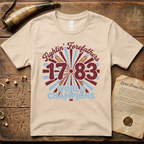 Fightin' Forefathers 1783 World Champions Retro Baseball T-Shirt