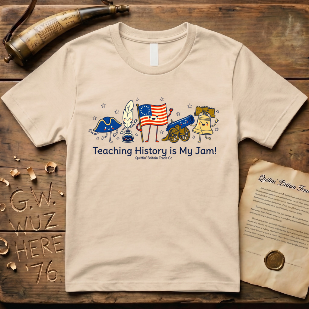 Teaching History is My Jam School Teacher Light T-Shirt