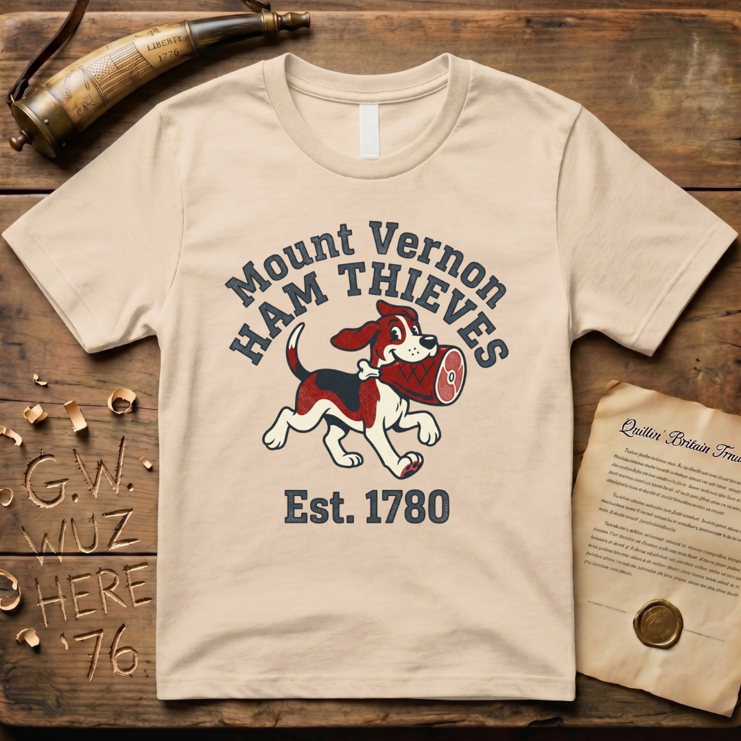 Vulcan - Mount Vernon Ham Thieves Est. 1780 Light T-Shirt