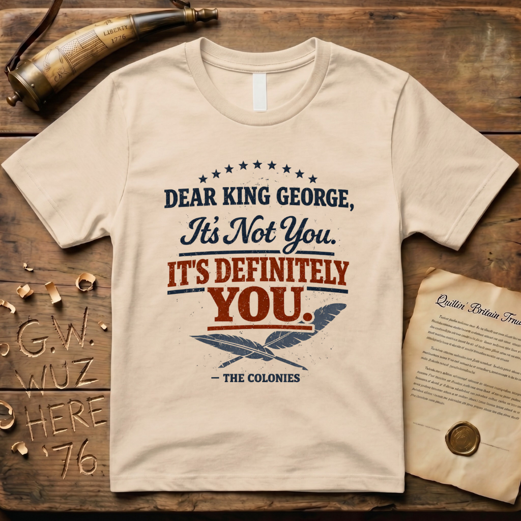 Dear King George, It's Not You. It's Definitely You. T-Shirt