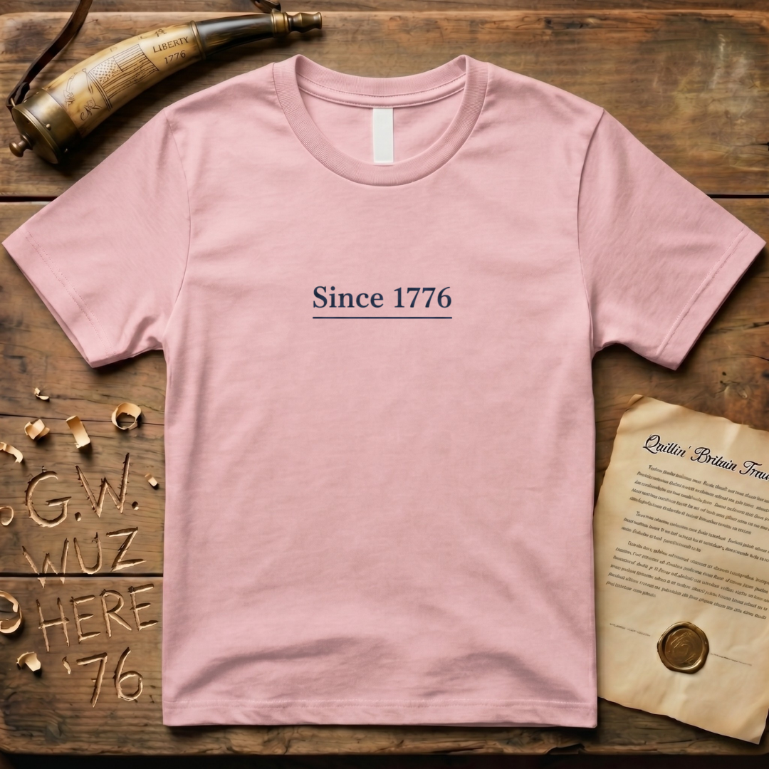 Minimalist Underlined Since 1776 T-Shirt