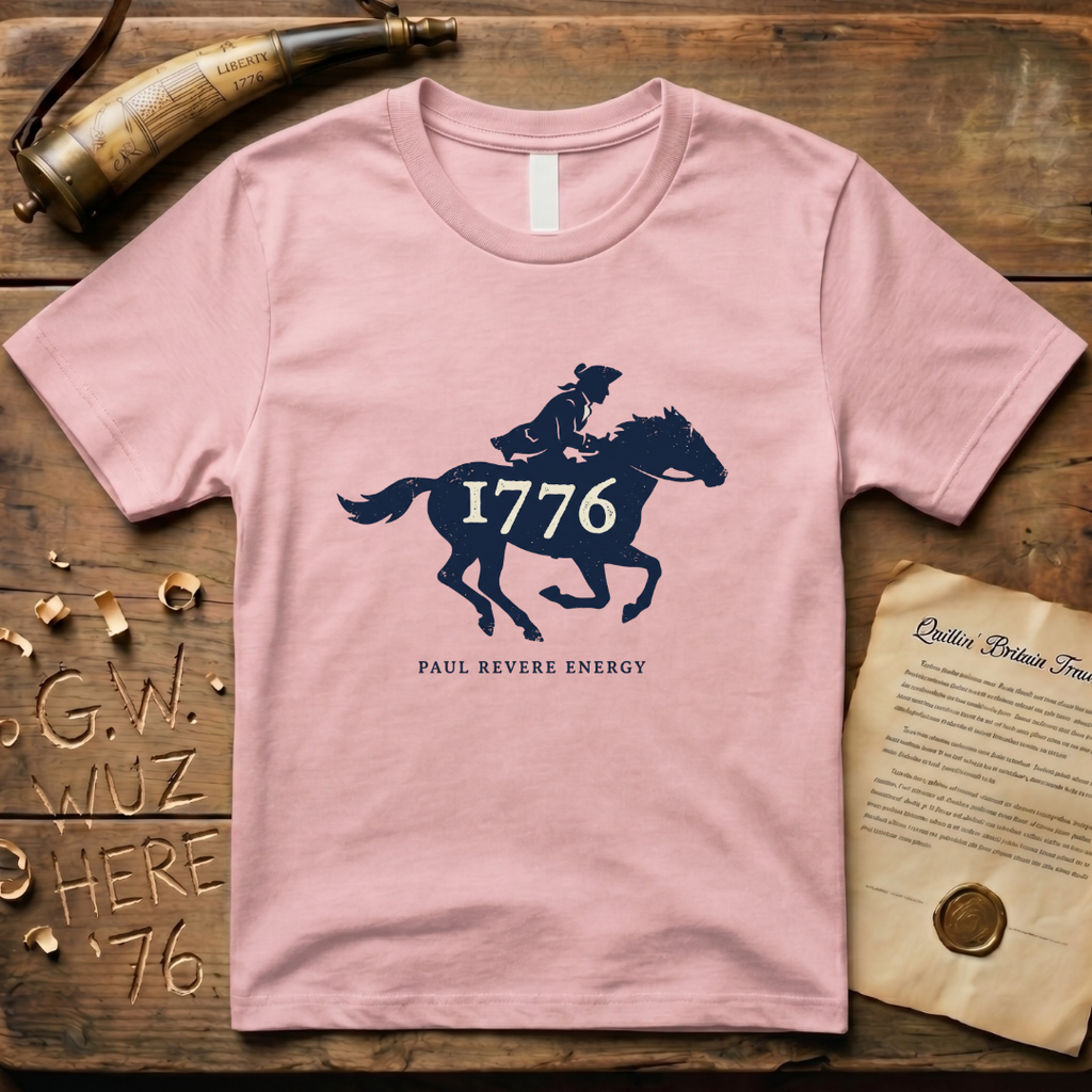 1776 Paul Revere Energy Light T-Shirt