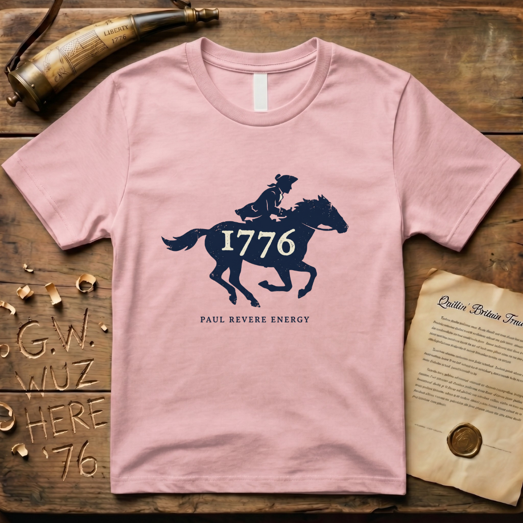 1776 Paul Revere Energy Light T-Shirt