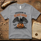 Freedom is Scary Good American Eagle Pumpkin Halloween T-Shirt