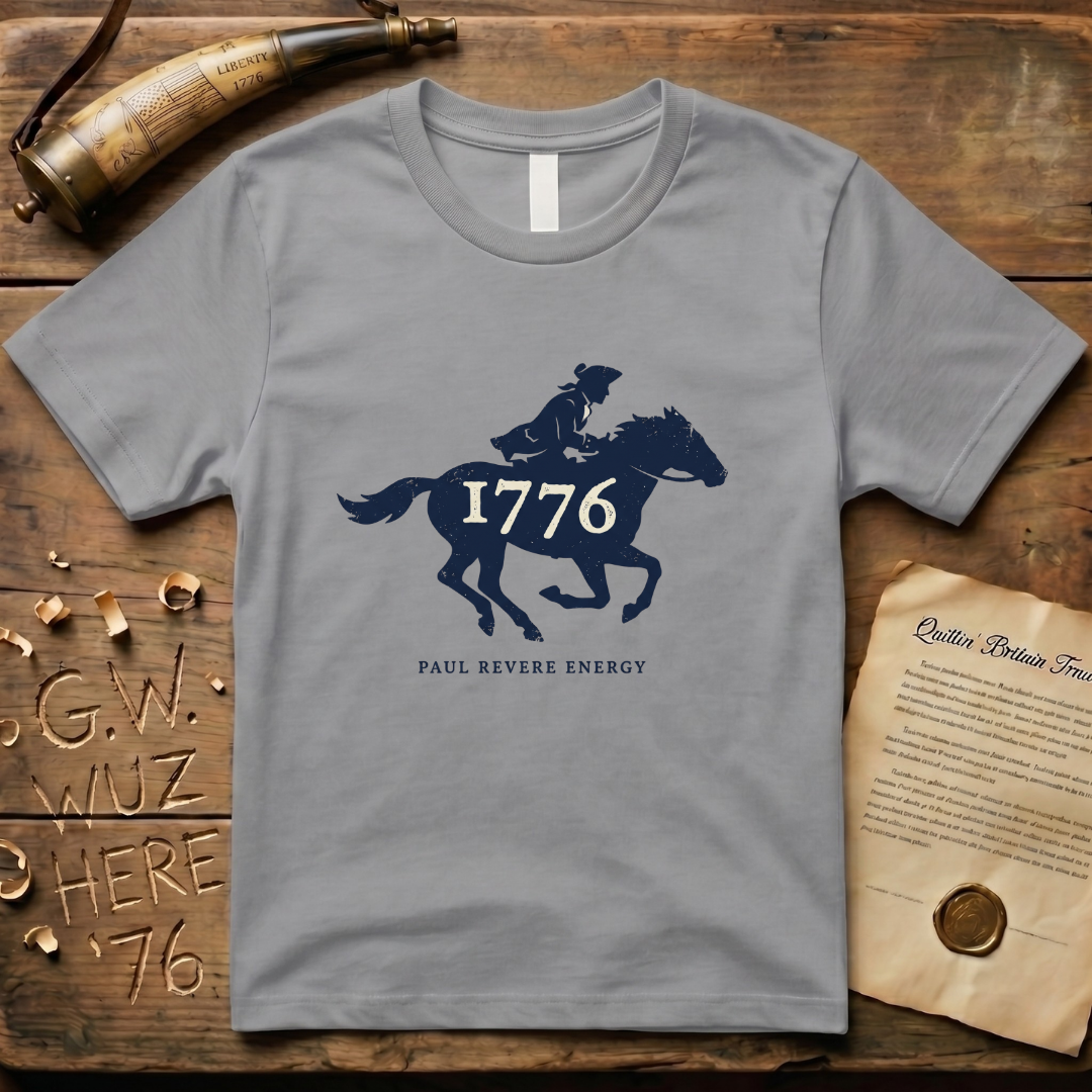 1776 Paul Revere Energy Light T-Shirt