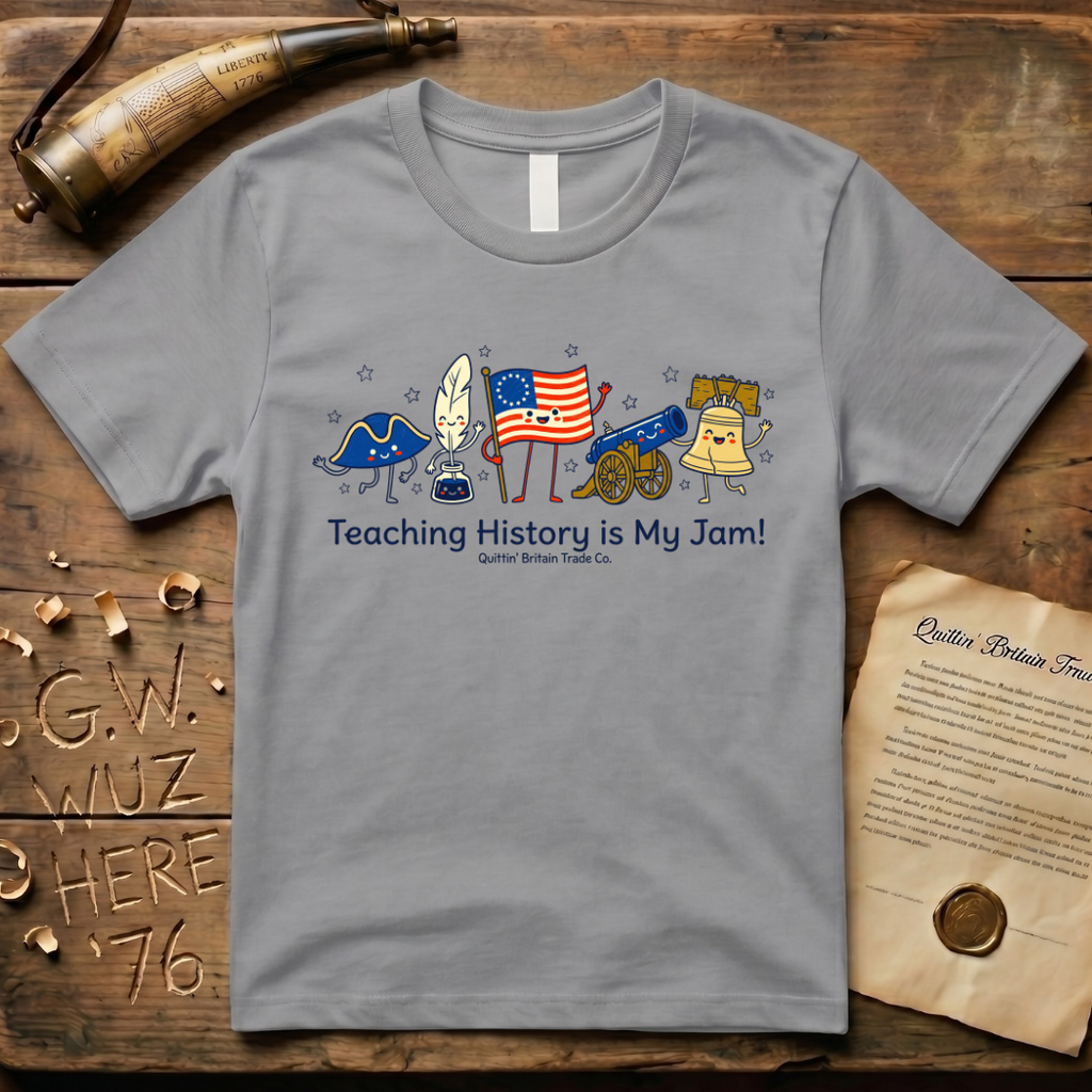 Teaching History is My Jam School Teacher Light T-Shirt
