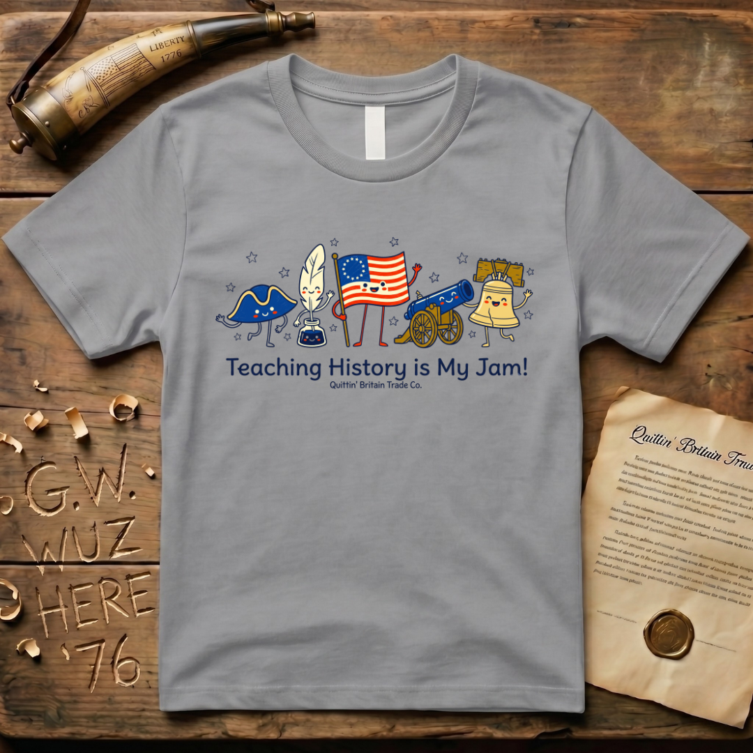 Teaching History is My Jam School Teacher Light T-Shirt