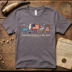 Teaching History is My Jam School Teacher Dark T-Shirt