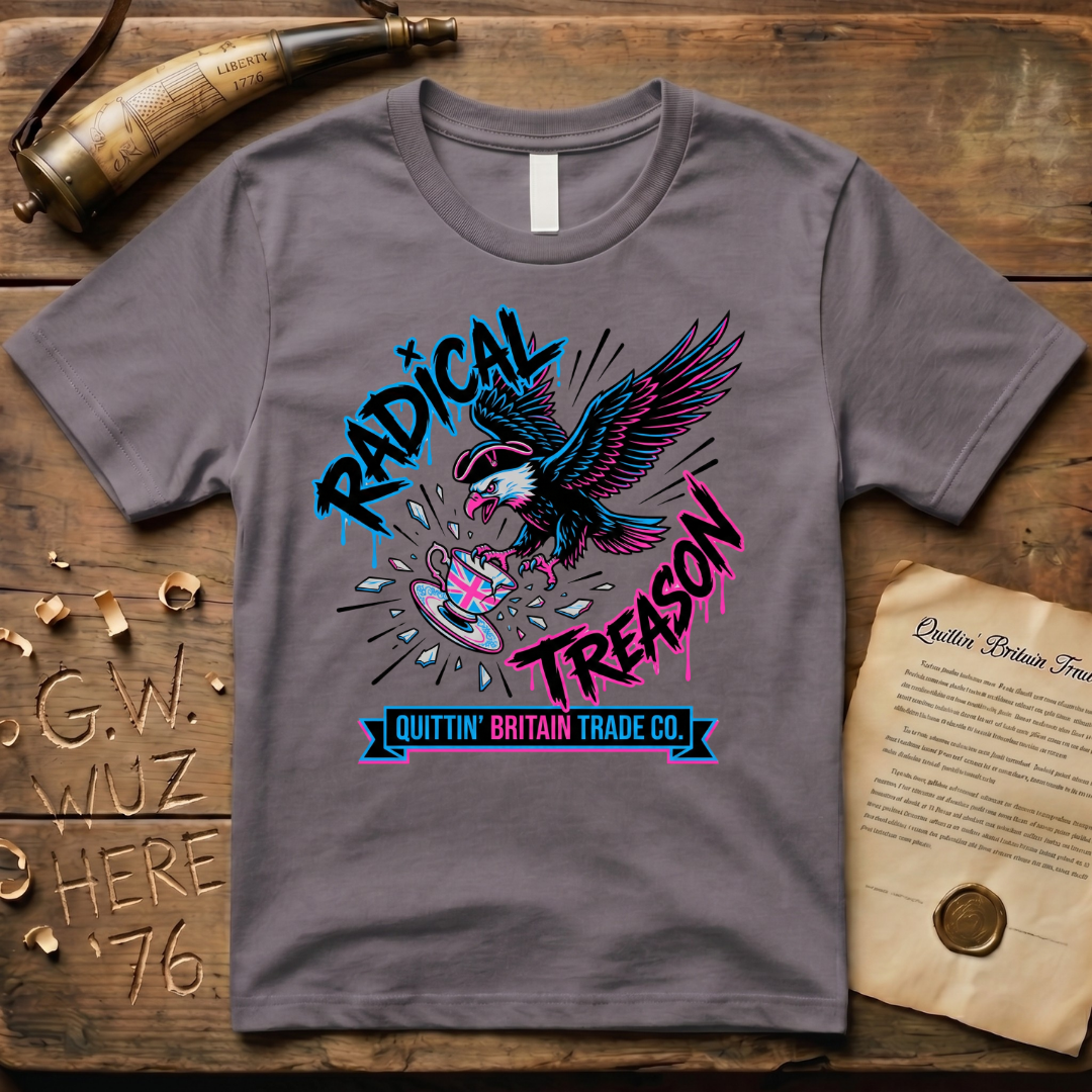 Quittin' Britain Trade Co. Radical Treason Eagle T-Shirt