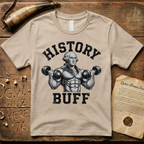 History Buff George Washington Huge Light Design T-Shirt