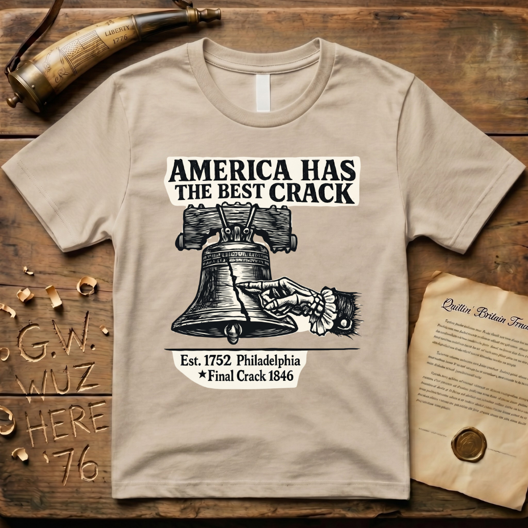 America Has The Best Crack Retro Olde-Style Vintage T-Shirt