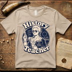 Cool American History Female Teacher - Revolutionary War Era T-Shirt