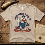 Signed, Sealed, Separated, Strong Colonial Woman T-Shirt