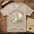 Lila - General Howe's Captured Dog - Even in War, We Love Dogs Light T-Shirt