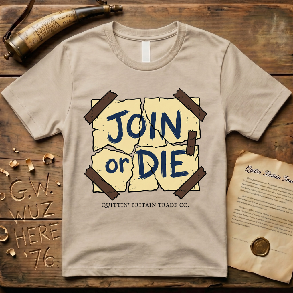 Join or Die Motivational Locker Room Sign T-Shirt