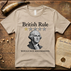 British Rule 1-Star Review Would Not Recommend Light T-Shirt