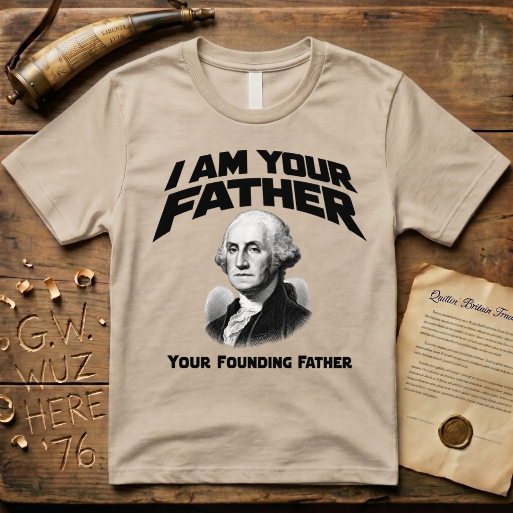 George Washington I Am Your Founding Father Light Father's Day T-Shirt