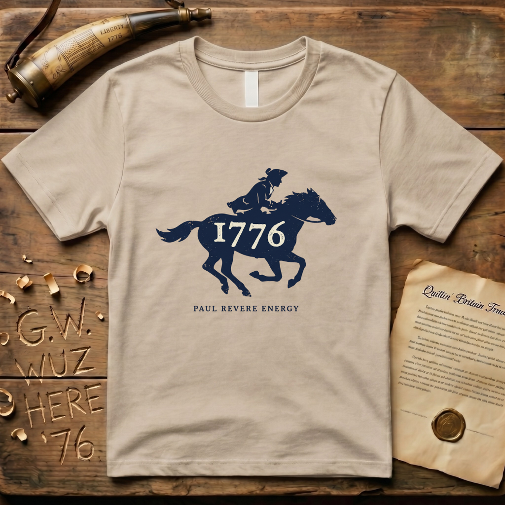 1776 Paul Revere Energy Light T-Shirt