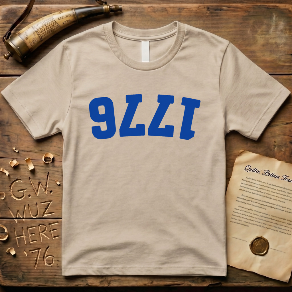 Royal Upside Down 1776 T-Shirt