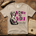 Abigail Adams - Wit Not Silence - She Got Notes - Punk T-Shirt