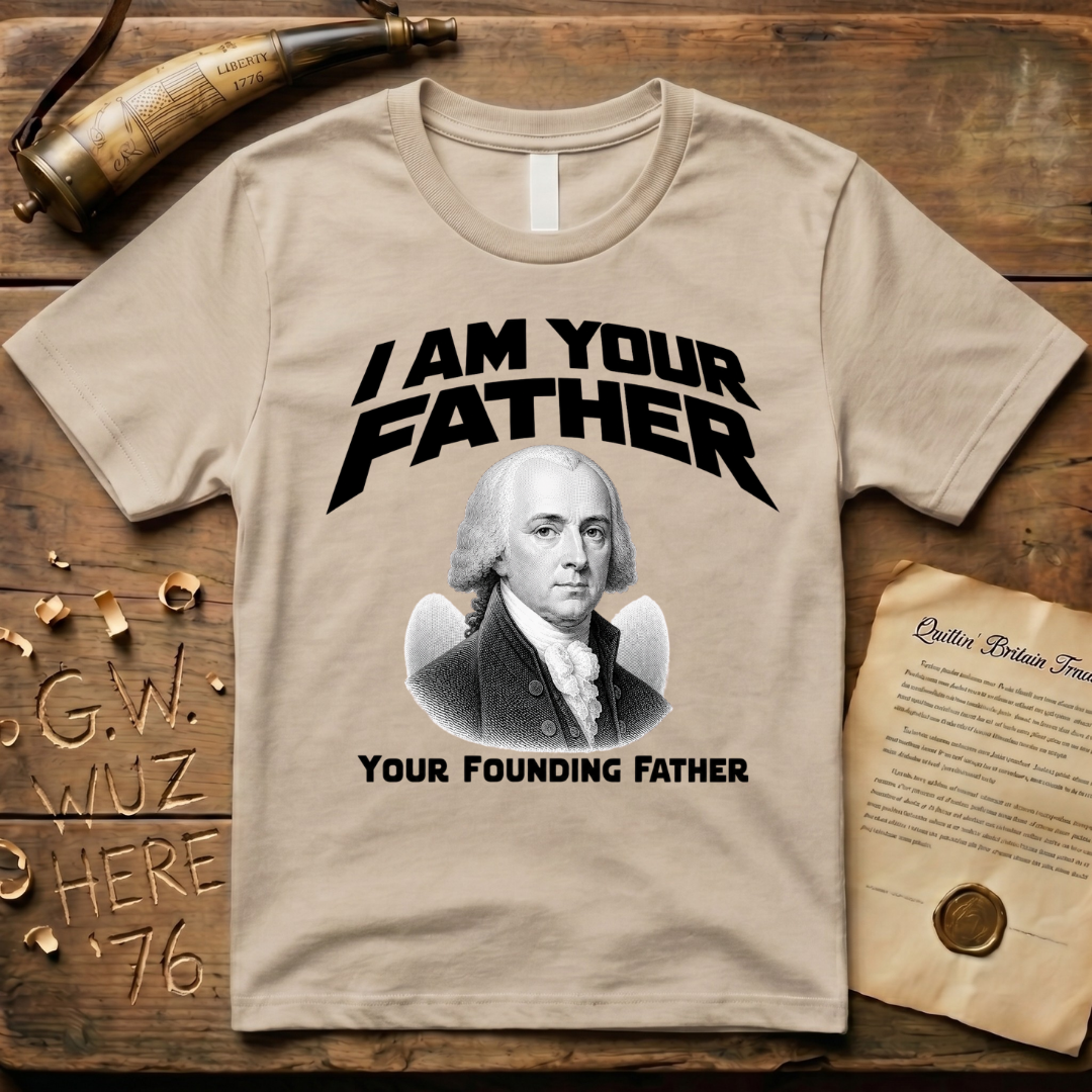 James Madison I Am Your Founding Father Light Father's Day T-Shirt