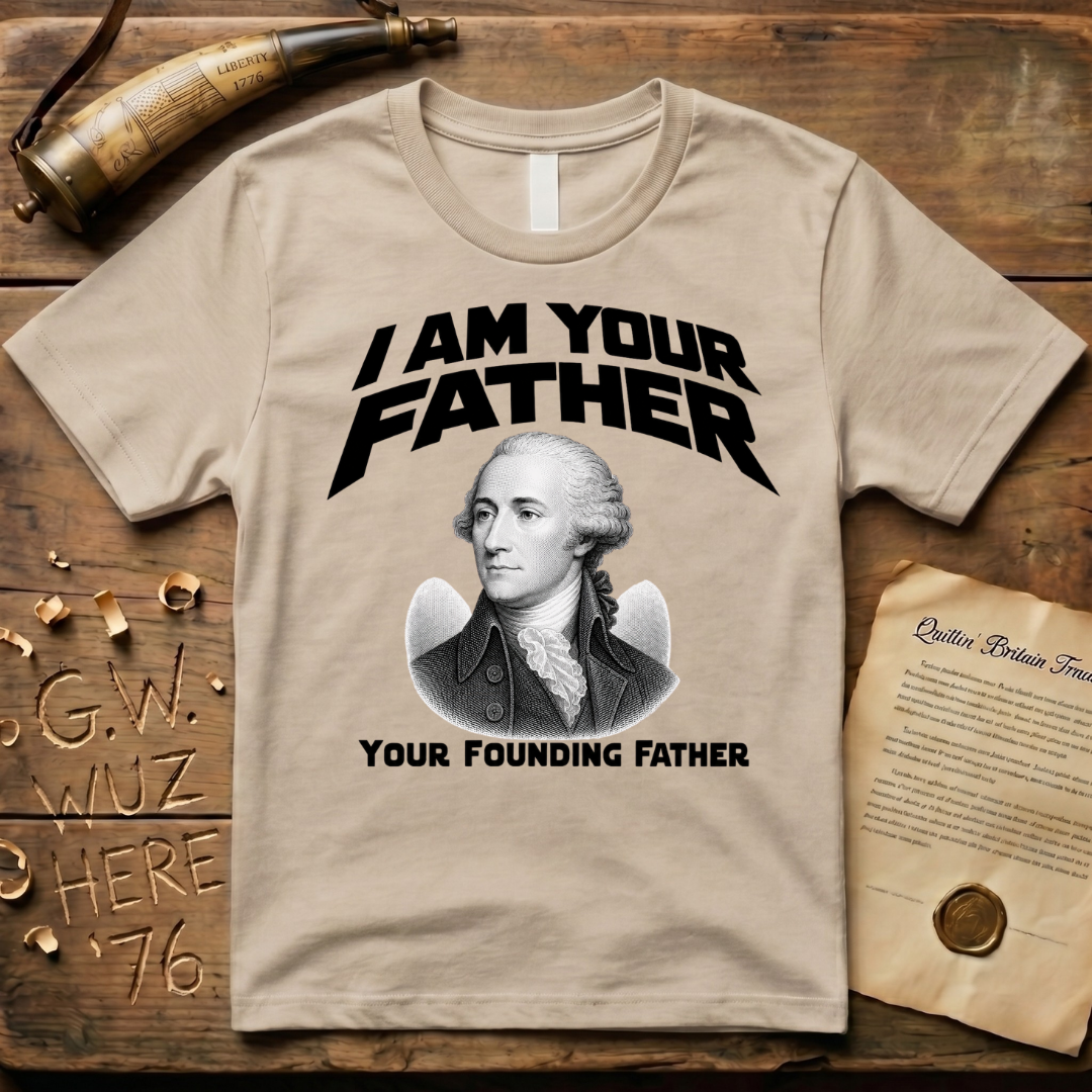 John Jay I Am Your Founding Father Light Father's Day T-Shirt