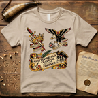 American Traditional Tattoo Quittin' Britain Forever 1776  T-Shirt