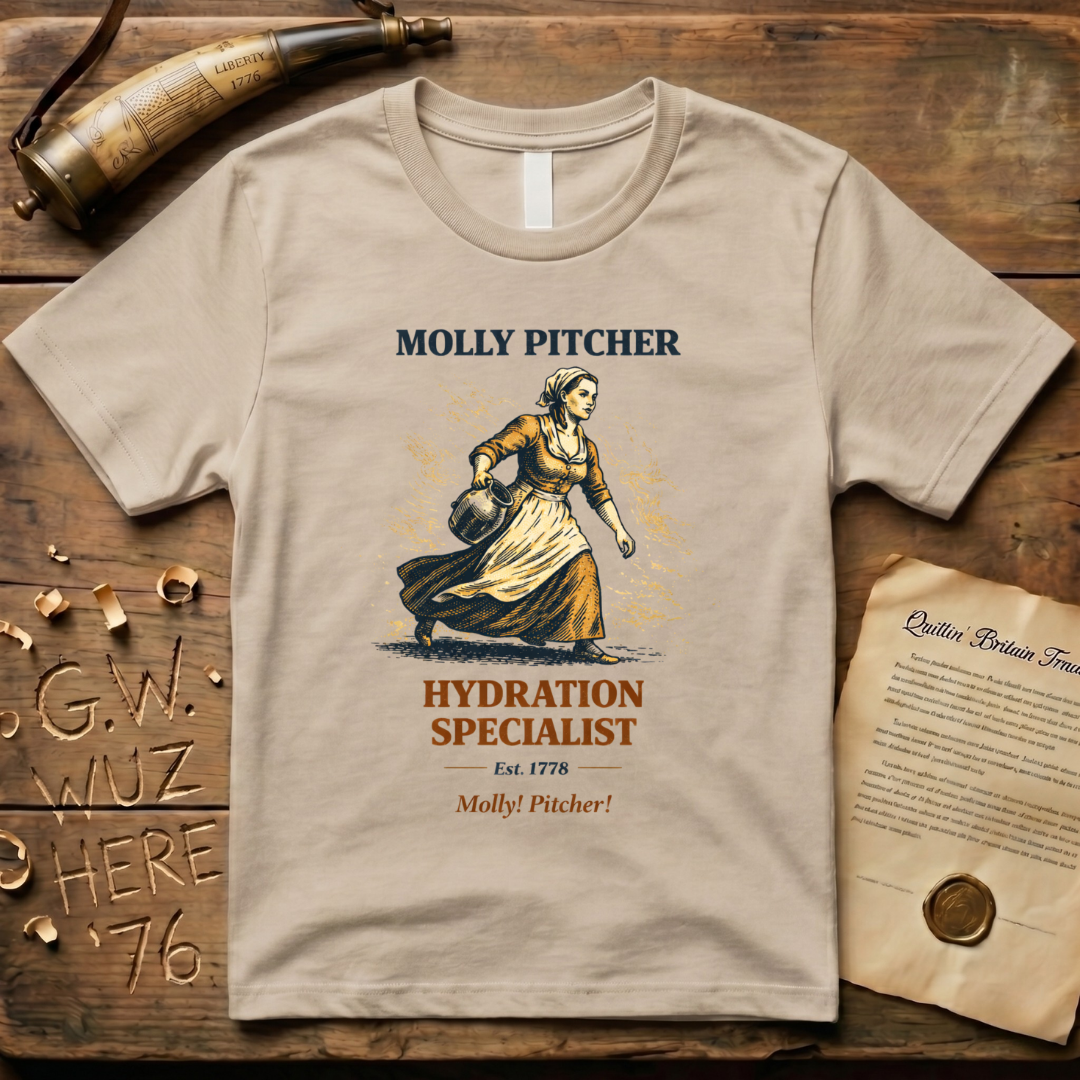 Molly! Pitcher! Hydration Specialist Est. 1778 T-Shirt