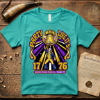 Party Like It's 1776 George Washington 1970's Disco-Style T-Shirt