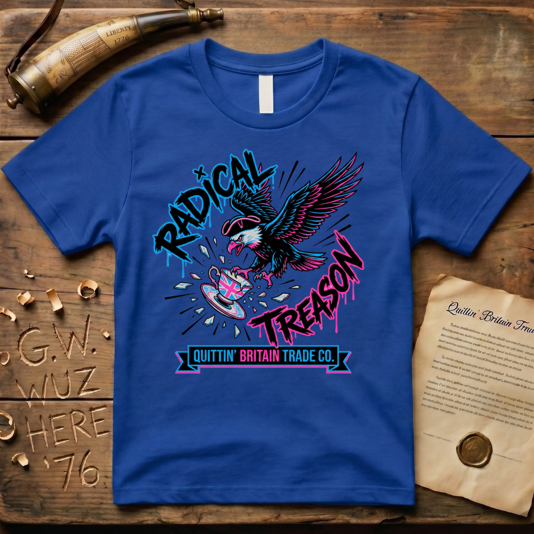 Quittin' Britain Trade Co. Radical Treason Eagle T-Shirt
