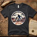 Sasquatch Sons of Liberty, Even Legends Dump the Tea Badge T-Shirt