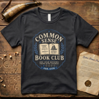 Thomas Paine Common Sense Book Club Dark T-Shirt